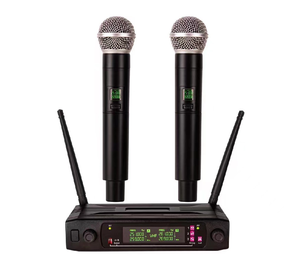 VHF一拖二無線話筒